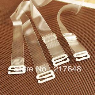 Free Shipping High Quality Plastic Bra Buckle Transparent Shoulder Strap Invisible Widin Thickening Tape