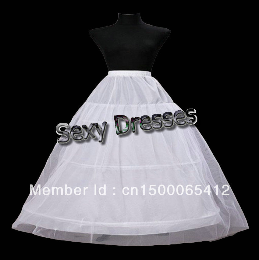 Free Shipping High Quality Wedding Accessories 2 LayerBall Gown KneeLength Petticoat