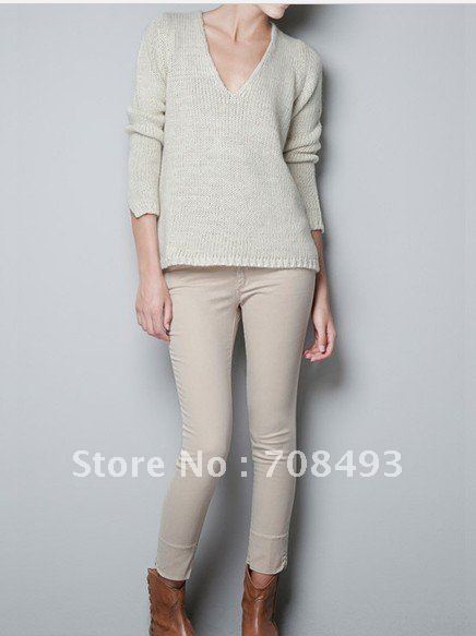 Free shipping high quality women's sweater pullovers sweater casual sweater women fashion sweater cardigans for 2012 clothing