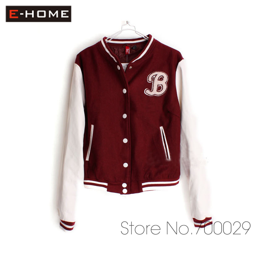 Free  shipping! Hm women's scrub face faux leather Women baseball clothes outerwear short jacket-WHB-B20