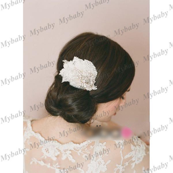 Free Shipping Hot Bridal Veil Party Headdress Hairpins Beaded Crystal Hair Wedding Accessory Hairband Ornaments Best Selling