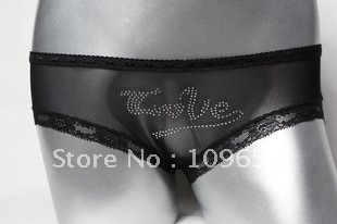 Free shipping Hot drill bud silk nets yarn transparent with lower triangle ladies sexy panties,10pcs/lot CY-U01