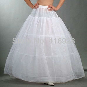 Free Shipping Hot Sale 100% Gurantee High Quality Wedding Bridal Gown Petticoat Underskirt Crinoline Wedding Accessories