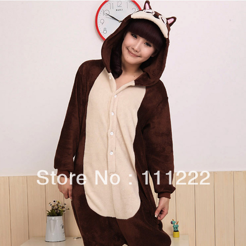 Free Shipping Hot Sale 2012 New Fashion S M L XL OWL Adult Sleepwear Cosplay Costumes Animal Kigurumi Pyjamas Winter pajamas