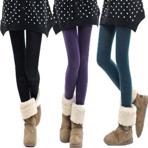 Free shipping hot sale Autumn and winter thickening socks cotton candy multicolour pantyhose all match legging 7 colors