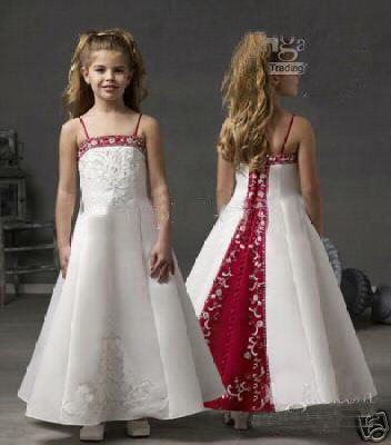 Free shipping Hot Sale Flower Girl Dress/Flower girl gown/Girl bridal dress/kids dress SDFWE
