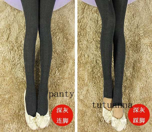 free shipping hot sale knitted women's leggings  women's long stockings  women's panty socks