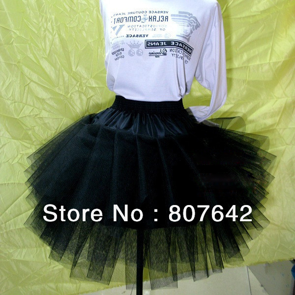 Free shipping Hot sale NO Hoop 3 layers Wedding Bridal Gown Dress Petticoat Underskirt Crinoline Wedding Accessories Sky-P024