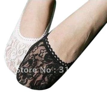 FREE SHIPPING,hot sale,Shoes necessities,fashion/casual lace socks,women's Invisible socks,sock slippers,drop shipping,W012