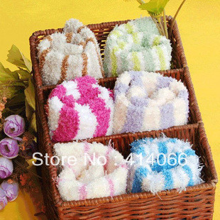 Free shipping Hot Sale!Wholesale Fashion Colorful Breathable Unisex Winter WarmTowel Socks
