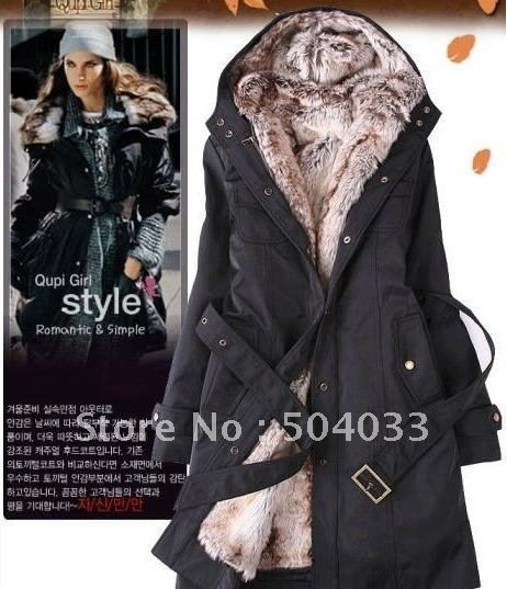 Free Shipping Hot Sale Women's Fashion Coat, Faux fur BNW Winter Warm Long Coat Jacket Clothes,ladies' coat S-XXL