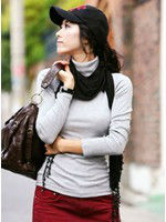 Free Shipping Hot Sales Long-Sleeved Turtleneck Sweater Women Primer Shirt Sweater Causal Warm Pullovers