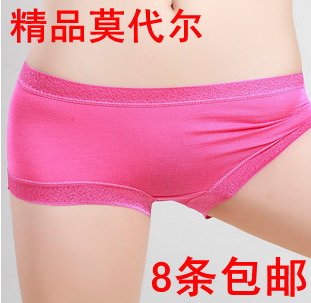 Free shipping!!hot sell Lenzing modal briefs sexy lady's seamless underwear soft lace panties
