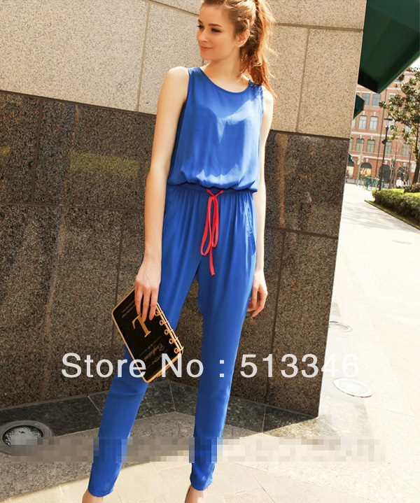 Free shipping, Hot selling sexy & hot slim ladies jumpsuits