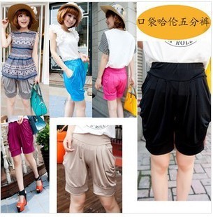 free shipping  hot summer Fashion trendy cool ladies clothes pants bright harlan shorts retail and wholesales
