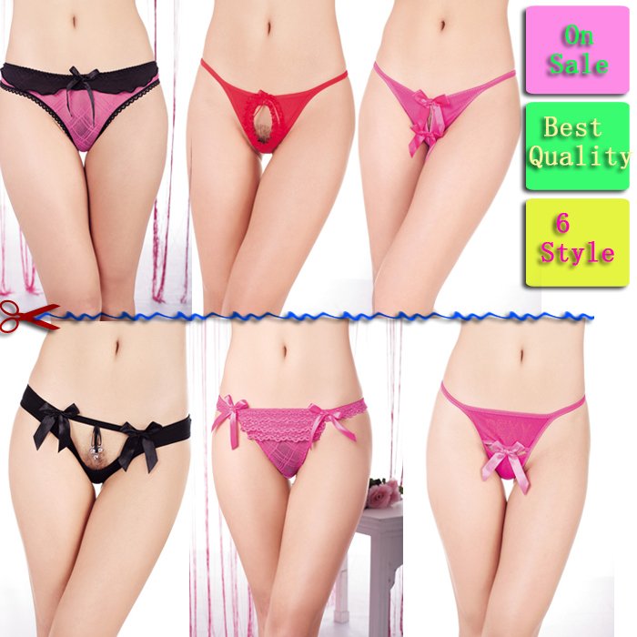 Free shipping Hotsale! 5pcs/lot Dear Lover Women's Sexy Intimates Panties 6 Style sexy / thong / sexy lady underwear 9062