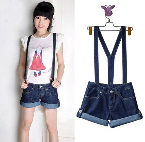 Free shipping Hotsale Fashion Women Short Jeans, Pants Jumpsuit Women, Women Overalls Jeans AD9803SK