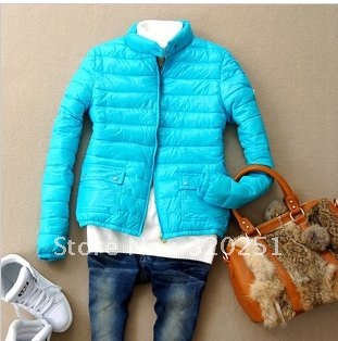 free shipping in autumn and winter explosion models of thin cotton - padded clothes stand-up collar short paragraph c131 of