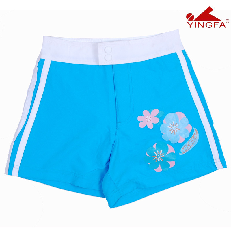 Free Shipping & In stock!! Yingfa britain quick-drying beach pants quick-drying shorts yf1833 blue