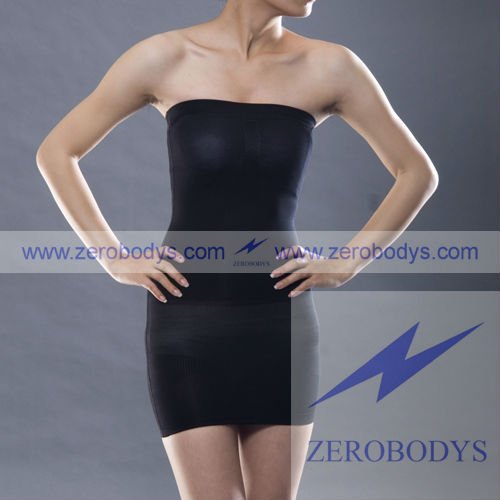 Free Shipping In Stock ZEROBODYS Incredible Womens Body Shaper Slimming Tube Black Color For Retail