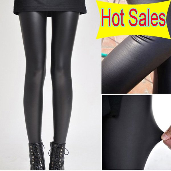 Free Shipping Individual Package Hotselling Warmer THICKER Longer Wider Leggings Leather Elastic Fiber Stocking For Winter 112