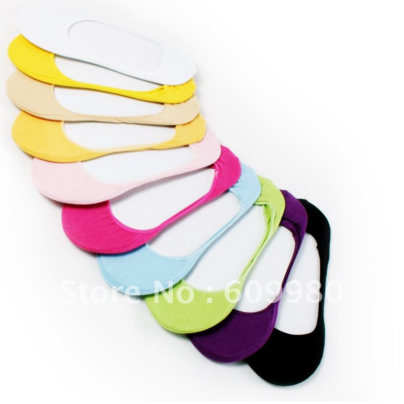 Free shipping  invisible socks female cotton sock slippers shallow mouth sock