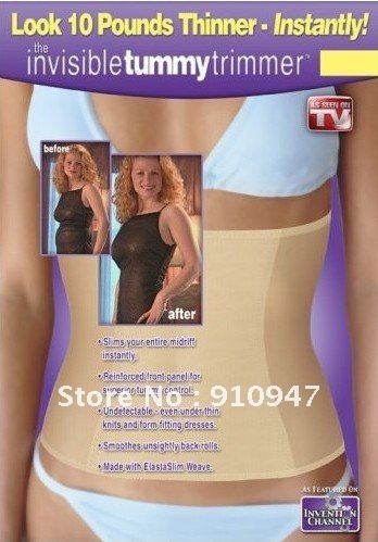 Free shipping Invisible Tummy Trimmer New Slimming Belt As Seen On TV