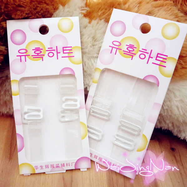 Free shipping J119 super Transparent stealth shoulder strap,antianaphylaxis  button