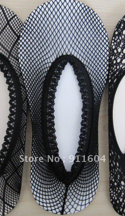 Free shipping jacquard fishnet low cut ped sock boat sock