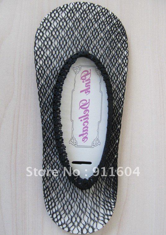 Free shipping jacquard fishnet socks boat sock