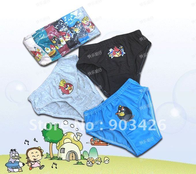 Free Shipping ! Kid's Underwear Cartoon Underwear Children's Briefs (6pcs/pack) G1514 On Sale Wholesale