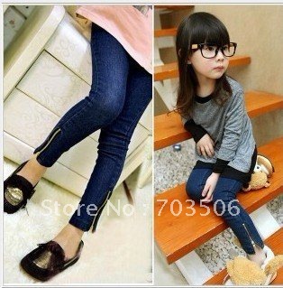 Free shipping ! Kids jeans pants,baby pants,girls jeans,skinny,children clothing,trousers, for Spring wear