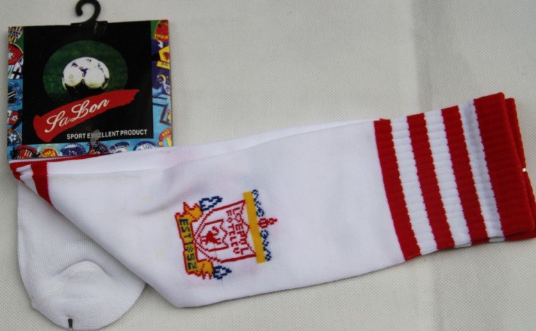 free shipping Knitting socks soccer socks thin Football football socks white long-barreled 24pcs/lot