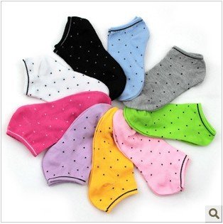 Free shipping   Korea Creative little stripe lovely socks  week socks  10pairs/lot  color mixing
