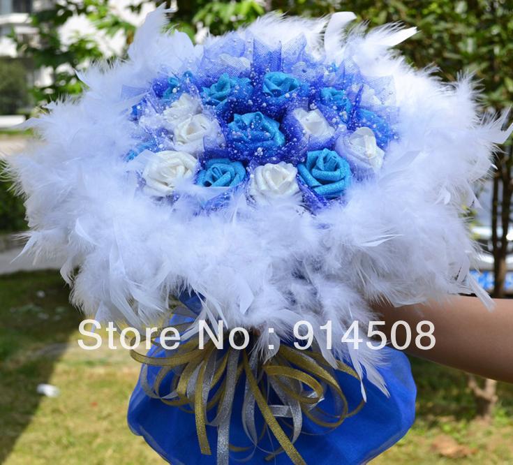Free shipping Korean couple gifts festive supplies Simulation flower plastic flowers fake bouquet AS485