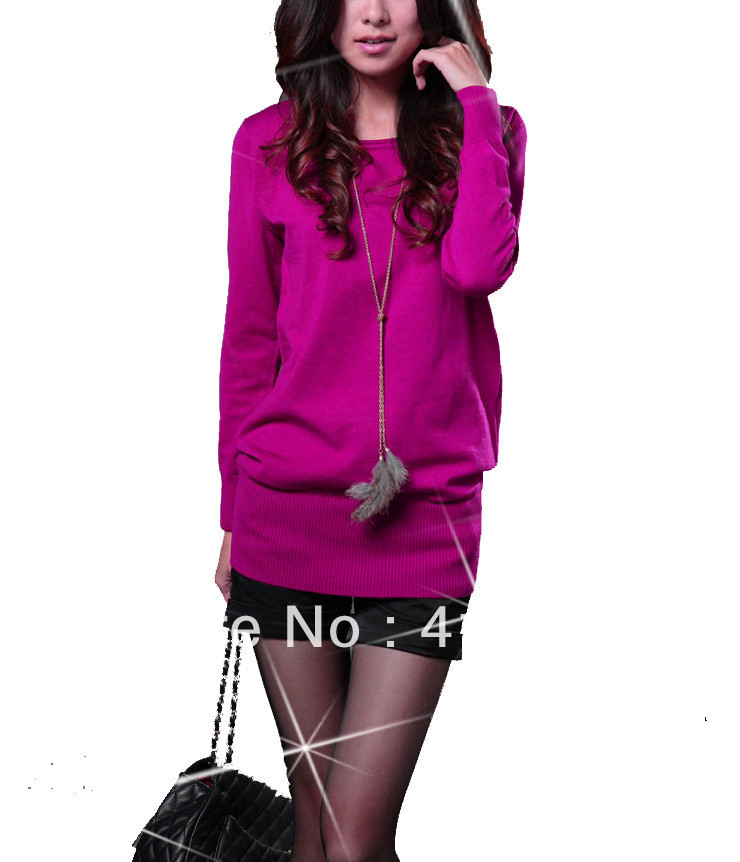 Free shipping!!!korean fashion style pullover long-sleeve sweater fashion autumn sweater sexy knitted pullover