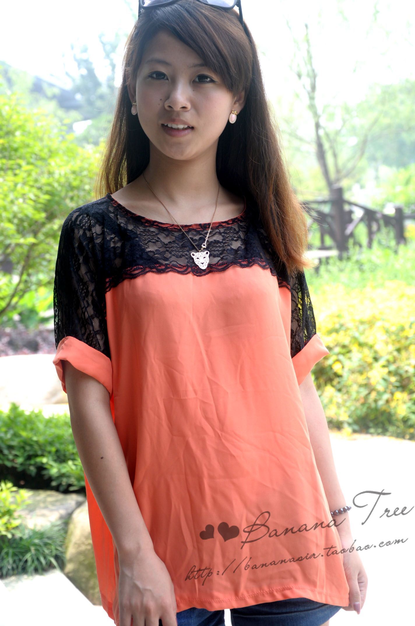 free shipping Lace chiffon t-shirt batwing shirt cutout strapless shirt loose shirt chiffon shirt