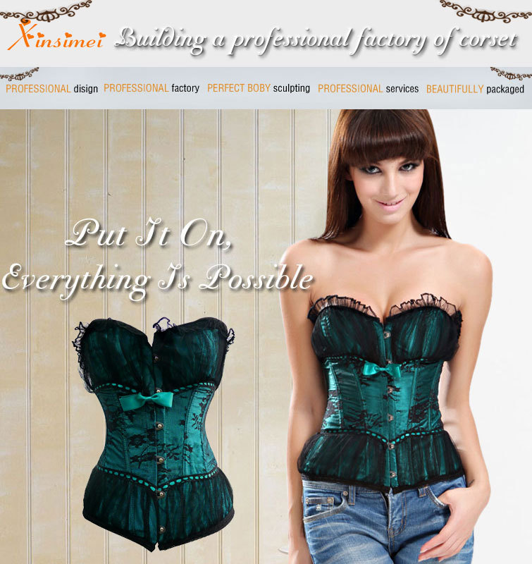 Free Shipping Lace Strapless Slimming Corsets And Bustiers