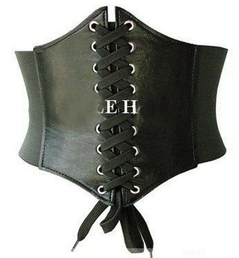 Free Shipping Lace-up Corset Style Elastic Cinch Belt/Stretchy Faux Leather Wide Waist Belt Corset/Bustier/Sexy Corset/UD-022