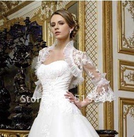 free shipping   Lace Wedding Bolero Jacket,Wedding Jackets