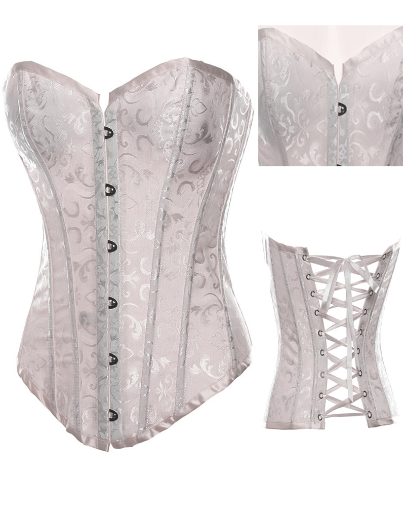 Free shipping Laciness royal shapewear goths corset bodice vest 8148