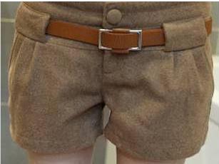 Free shipping  Ladies big yards pants was slender version of type leisure woolen shorts women boots pants