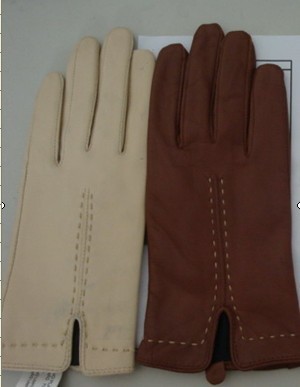 FREE SHIPPING ladies leather gloves fashionable gloves brand stock gloves
