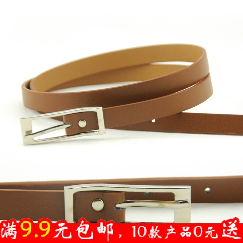 free shipping ladies women belts Yd242 leather  elegant metal buckle all-match strap cummerbund multicolor
