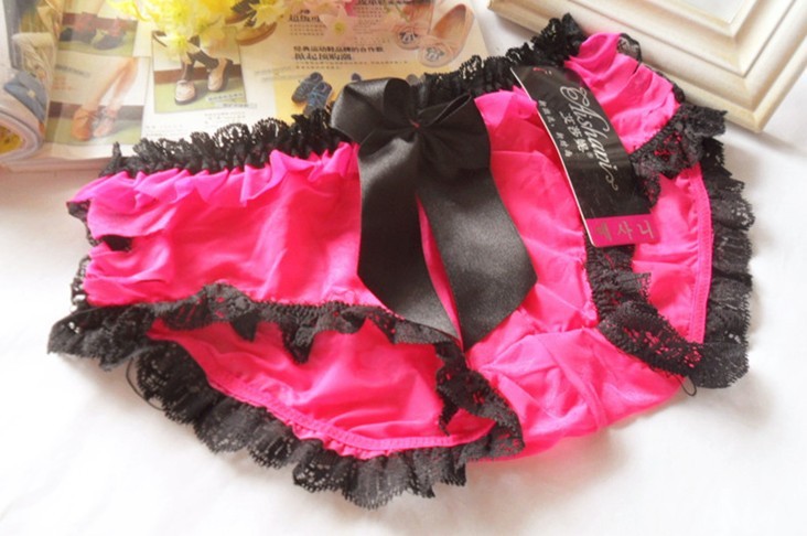 Free shipping  Lady bud silk underwear milk silk underwear wholesale comfortable