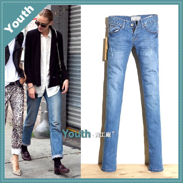 free shipping lady low waist pencil trousers/lady pants/slim jeans/lady jeans Pants 680