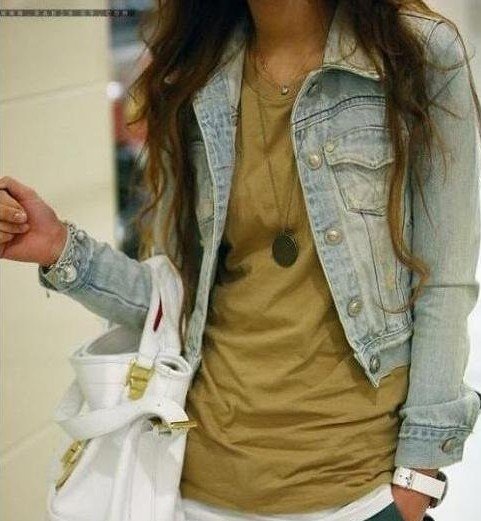 Free shipping lady vintage long sleeve short outerwear Korea design women denim jacket fashion casual coat lady garment