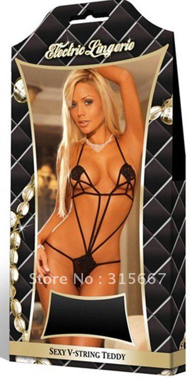 free shipping lastest model Sexy lingeries,Sexy V-string Teddy L414
