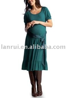 free shipping latest short maternity dress