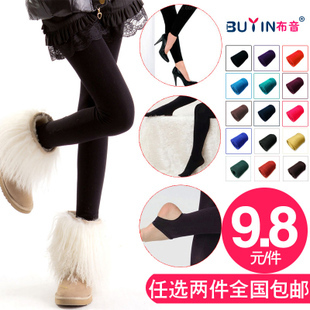 free shipping Legging new arrival female thermal thick elastic pants step stockings ankle length trousers plus size